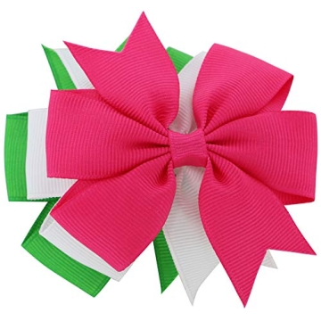 Mybigqueen 3'' Baby Hair Bows - 40 Piece Set for Kids