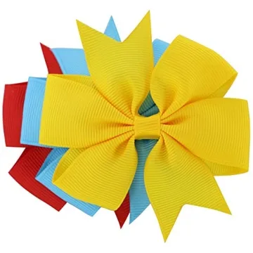 Mybigqueen 3'' Baby Hair Bows - 40 Piece Set for Kids