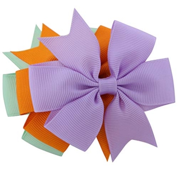 Mybigqueen 3'' Baby Hair Bows - 40 Piece Set for Kids