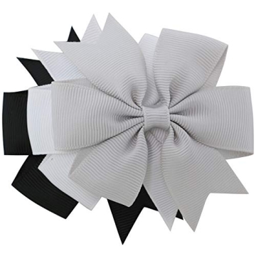 Mybigqueen 3'' Baby Hair Bows - 40 Piece Set for Kids