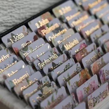 Stunning Gold Foil Bible Tabs for Easy Navigation