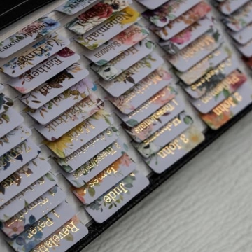 Stunning Gold Foil Bible Tabs for Easy Navigation