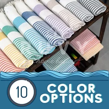 Soft and Stylish Ruvy Turkish Hand Towels Set of 2