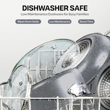 Gotham Steel Ceramic Cookware Set Non-Stick & Oven Safe