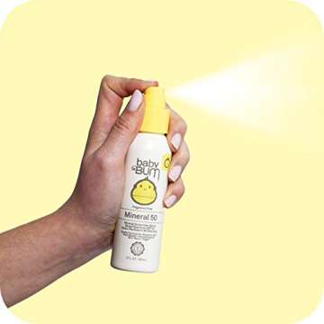 Mineral SPF 50 Sunscreen Spray for Kids | Sun Bum | 3 FL OZ
