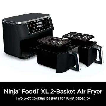 Ninja 10-in-1 Air Fryer, 10 QT, Black DZ302