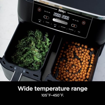 Ninja 10-in-1 Air Fryer, 10 QT, Black DZ302