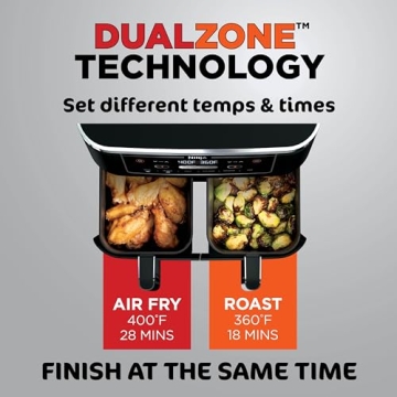 Ninja 10-in-1 Air Fryer, 10 QT, Black DZ302