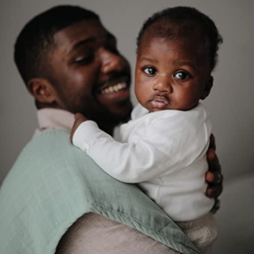 Stylish Organic Muslin Baby Burp Cloths for New Parents