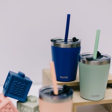 CUPKIN Toddler Tumblers Set of 2 Stylish & Safe