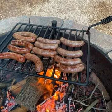 Titan Outdoors 24-in Steel Fire Ring for Great Outdoor Cooking