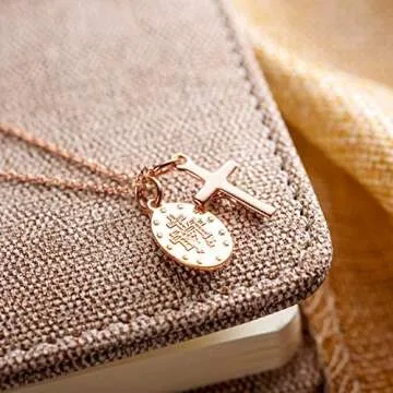 AllenCOCO Gold Cross Necklace - Faith Meets Style