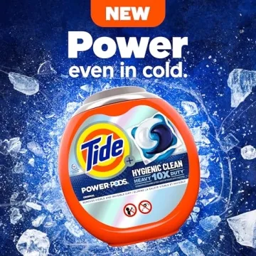 Tide Hygienic Clean Laundry PODS 63 Counts for Effective Cleaning