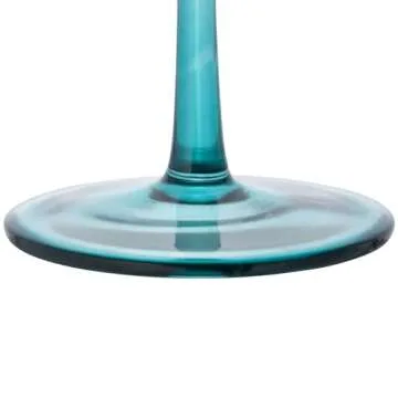 Creative Co-Op Assorted Hand Blown Wine Glasses Set