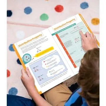 Carson Dellosa Break It Down Grade 4-6 Intermediate Division Strategies Math Reference Book, 4th, 5th, 6th Grade Math Guide to Understanding Distributive Property & Long Division, Grades 4-6 Math Book