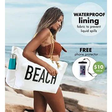 Keho Beach Bag – Spacious, Waterproof, Stylish Tote