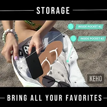 Keho Beach Bag – Spacious, Waterproof, Stylish Tote