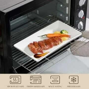 MALACASA 3 Tier Serving Trays for Elegant Displays