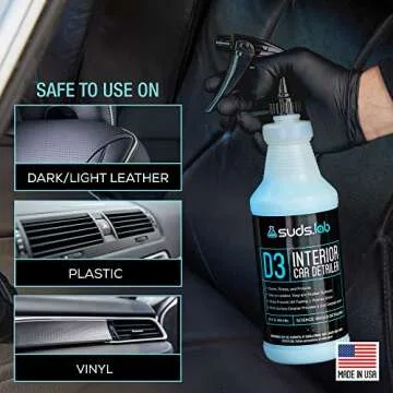 Suds Lab D3 Interior Car Detailer - 32 oz Detail Spray
