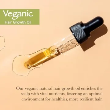 Veganic Hair Growth Oil, Veganic Natural Hair Growth Oil, Veganic Hair Oil for Hair Growth for Men and Women 2pcs