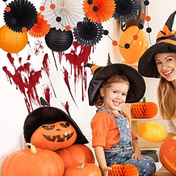 Halloween Decorations Kit Vibrant Party Supplies for Fun