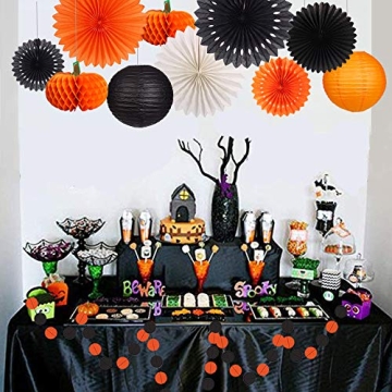Halloween Decorations Kit Vibrant Party Supplies for Fun