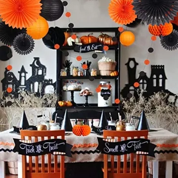 Halloween Decorations Kit Vibrant Party Supplies for Fun