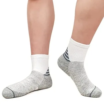 J.WMEET Athletic Ankle Socks - Comfort & Style for Women