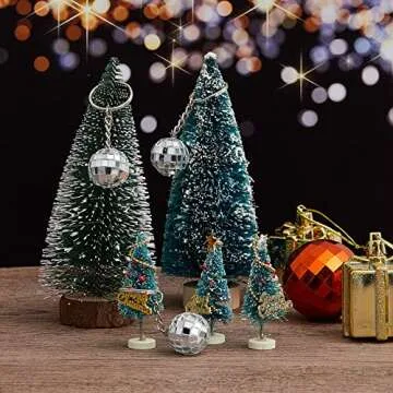 Henoyso Mini Disco Ball Keychain 36 pcs Party Favors