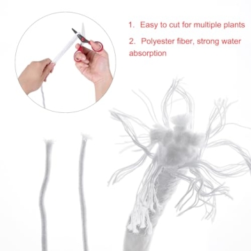 ORIMERC Self-Watering Wick Cord 30ft Plant Care Solution