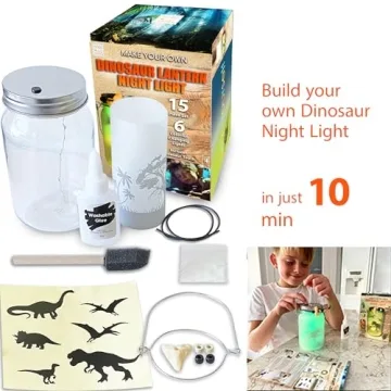 Hapinest DIY Dinosaur Lantern Craft Kit for Kids