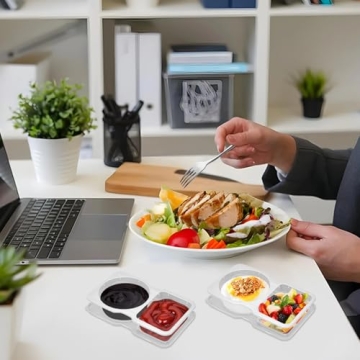 UVHJW Reusable Snack Containers - 20 Sets