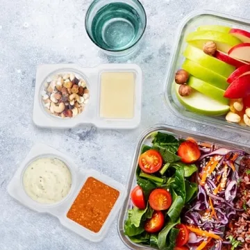 UVHJW Reusable Snack Containers - 20 Sets