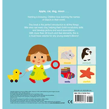 Touch My Big Touch-and-Feel Word Book for Toddlers