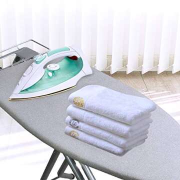 Extra-Wide Ironing Board Cover with Thick Padding 18" x 49"