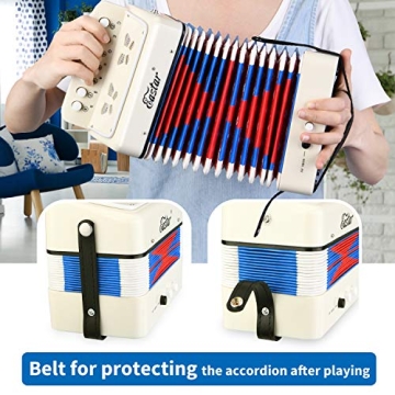 Eastar Kids Mini Accordion - Safe Musical Fun for Ages 3+