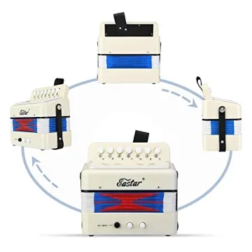 Eastar Kids Mini Accordion - Safe Musical Fun for Ages 3+