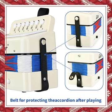 Eastar Kids Mini Accordion - Safe Musical Fun for Ages 3+
