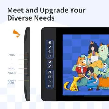 GAOMON PD1561 15.6" Drawing Tablet with Adjustable Stand