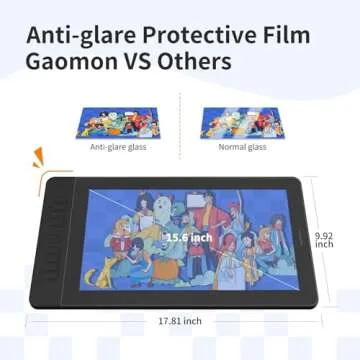 GAOMON PD1561 15.6" Drawing Tablet with Adjustable Stand