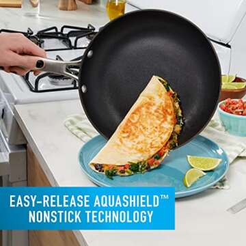 Calphalon Classic Hard-Anodized Nonstick Cookware Kitchen Essentials Set