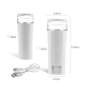 Nano Mist Sprayer Handheld Ionic Facial Spray - Ultimate Skin Hydration Solution