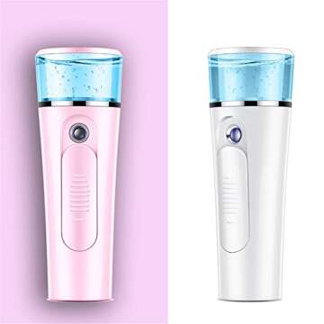 Nano Mist Sprayer Handheld Ionic Facial Spray for Hydration