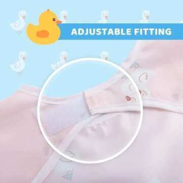 Little Dimsum Long Sleeve Waterproof Baby Bibs