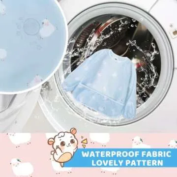 Little Dimsum Long Sleeve Waterproof Baby Bibs