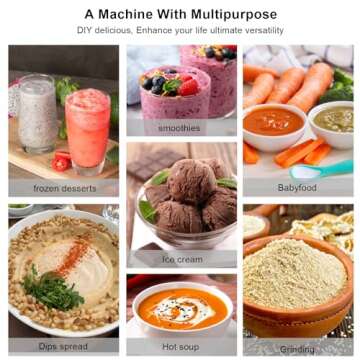 BioloMix Heavy Duty Professional Blender, Peak 2200W Commercial Grade Bar Blender With 70Oz Containe...