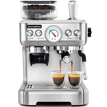 Sincreative CM5700CH-UL Espresso Machine for Home Baristas