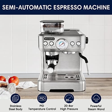 Sincreative CM5700CH-UL Espresso Machine for Home Baristas