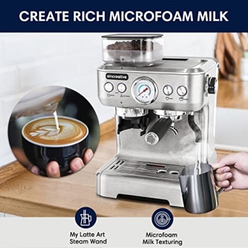 Sincreative CM5700CH-UL Espresso Machine for Home Baristas