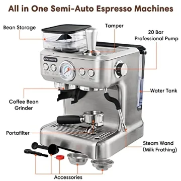Sincreative CM5700CH-UL Espresso Machine for Home Baristas